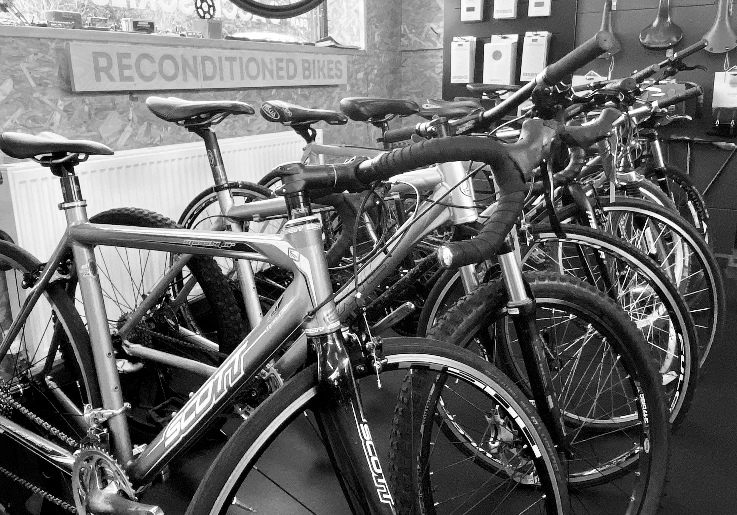 Reconditioned bikes clearance